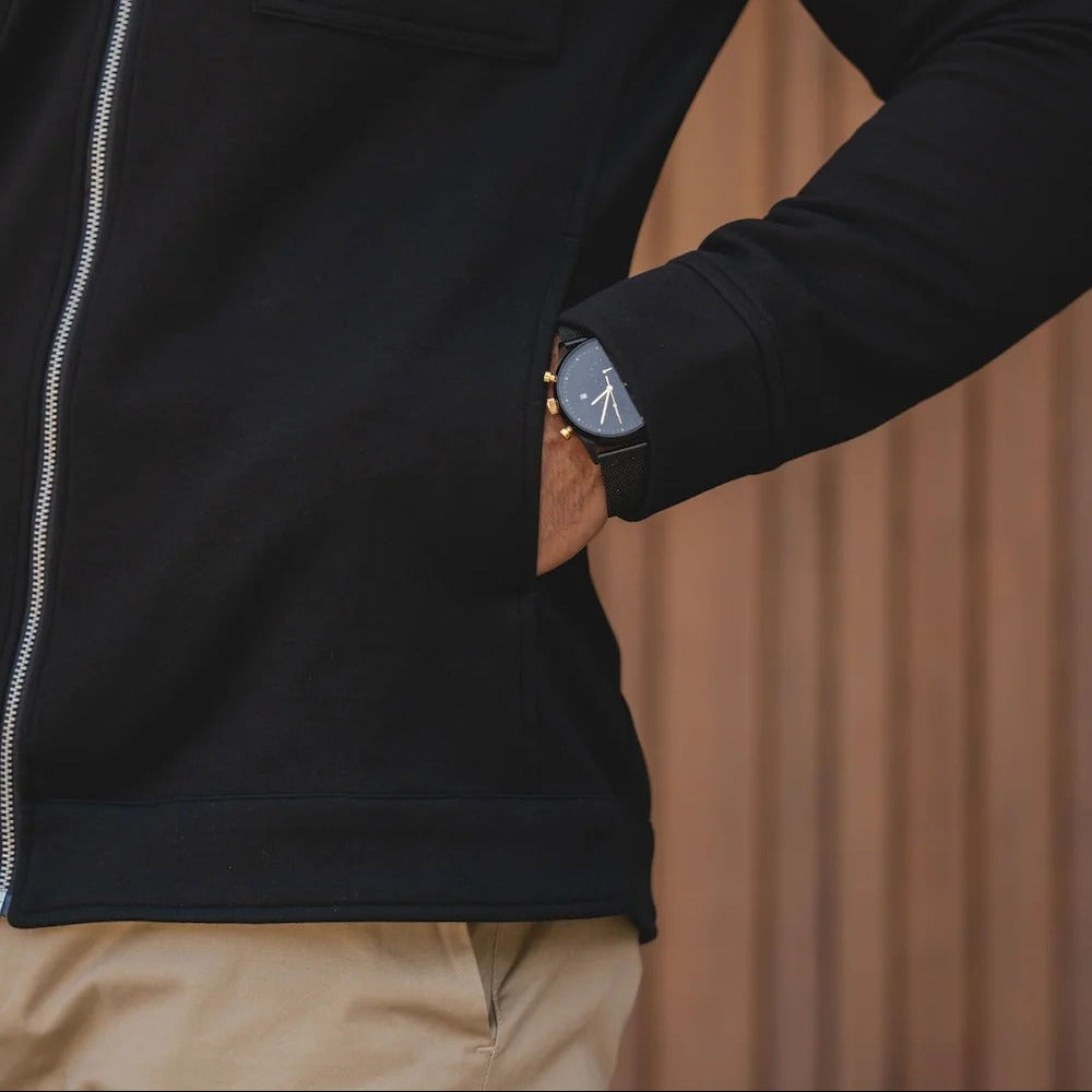 Black Shirt Style Jacket