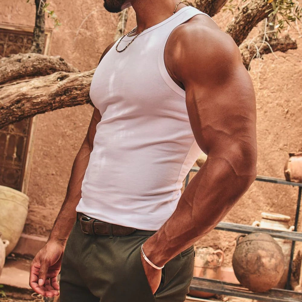 Fitted Athletic Tank Top