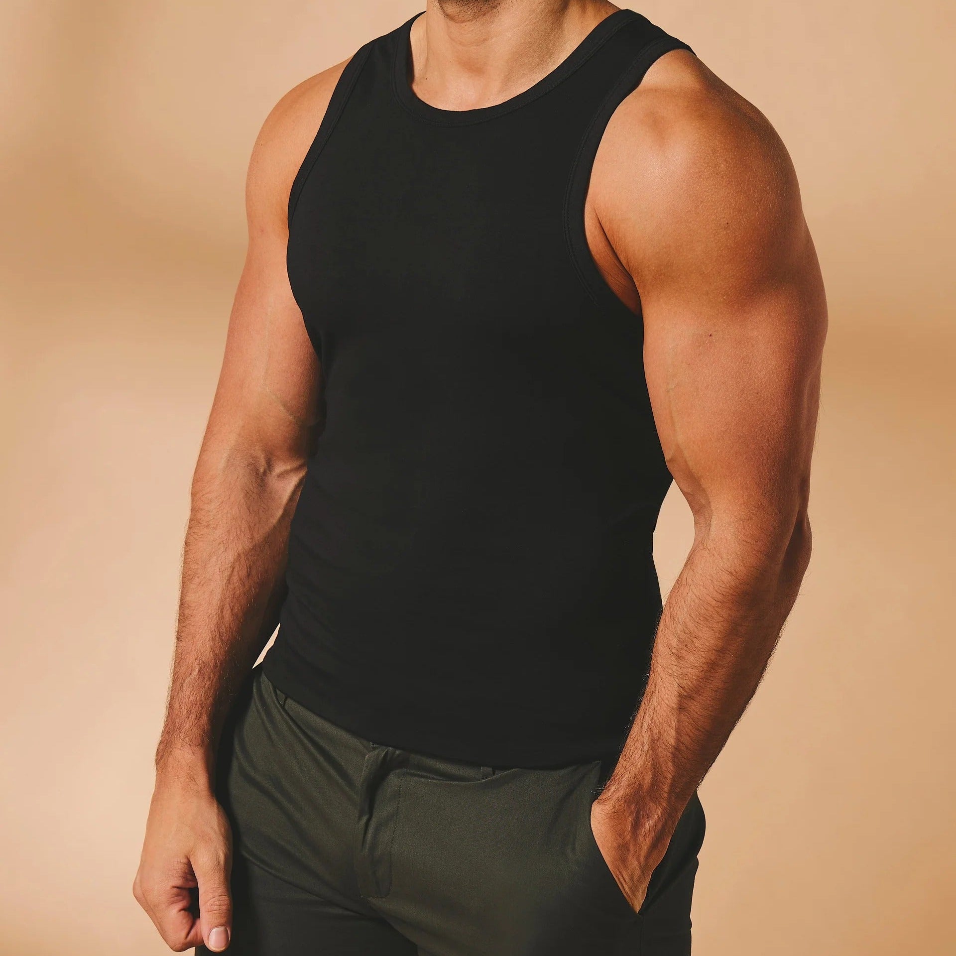 Fitted Athletic Tank Top