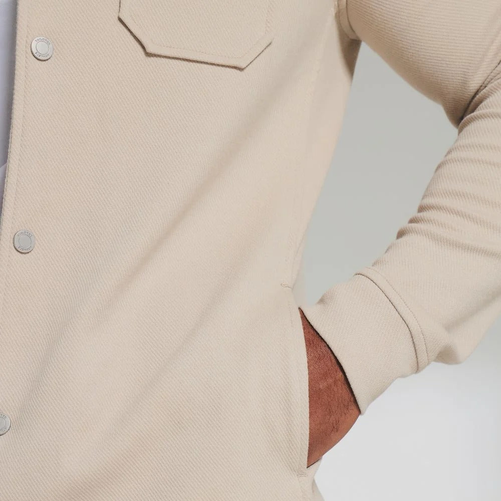 Knit Shirt Jacket