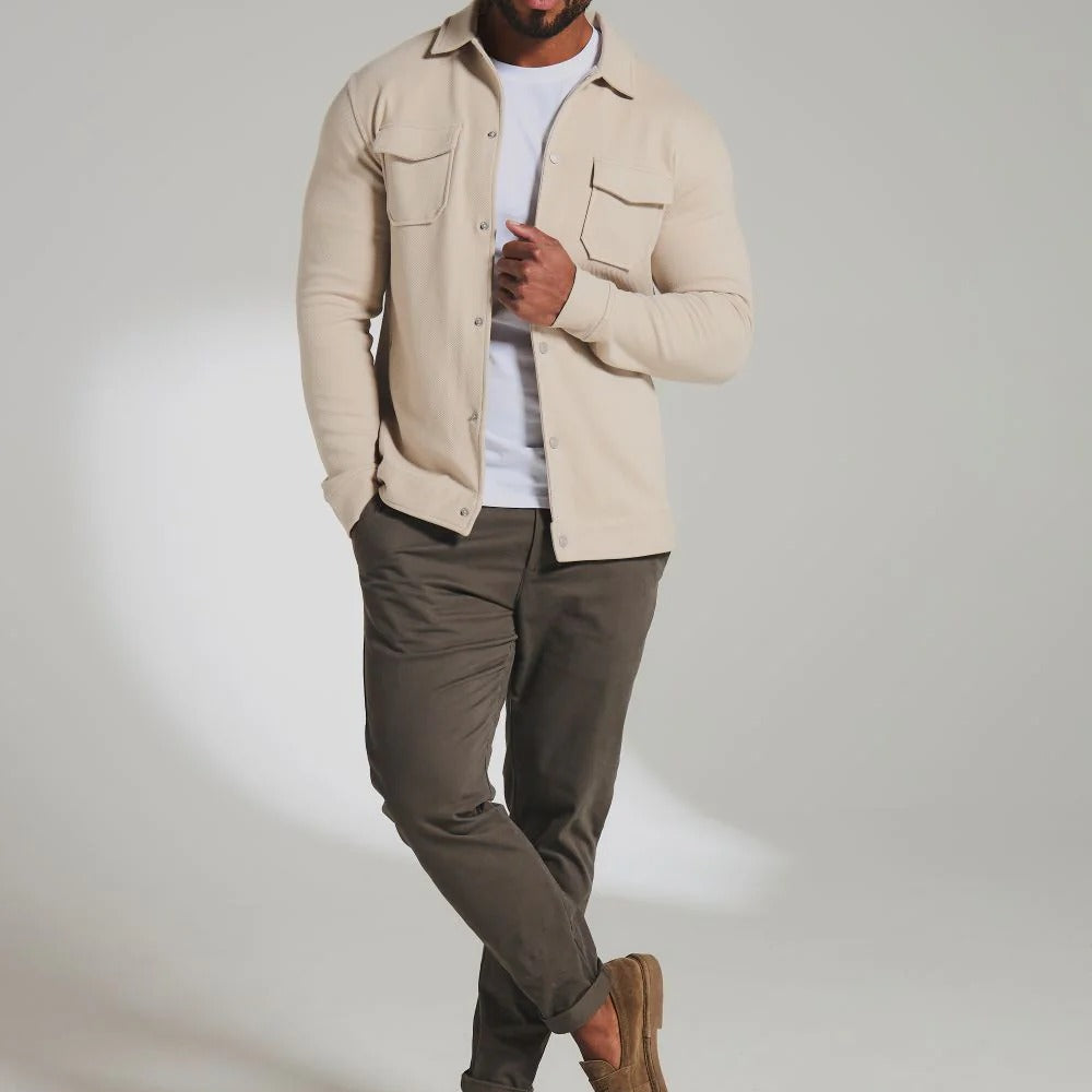 Knit Shirt Jacket