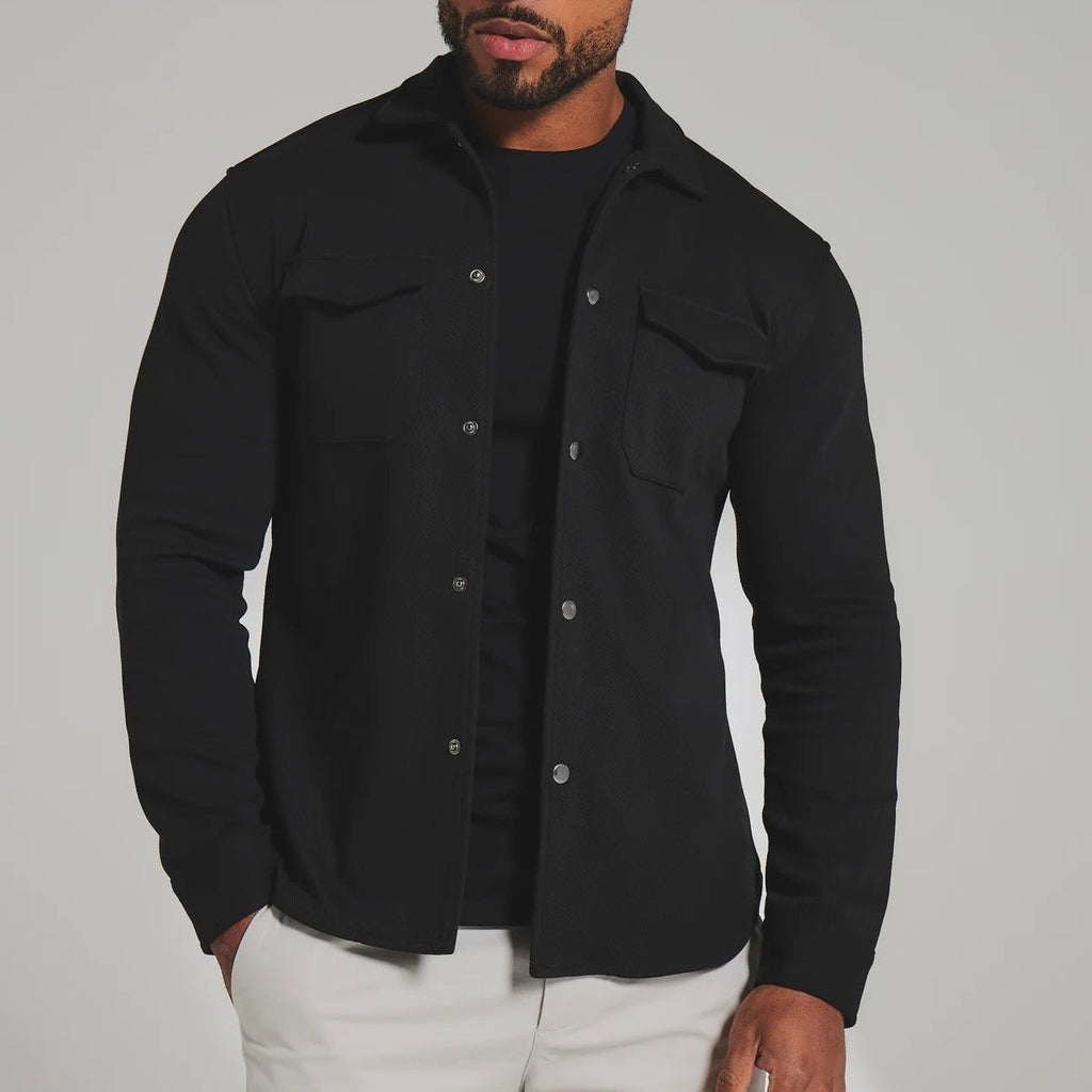 Knit Shirt Jacket