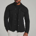 Knit Shirt Jacket
