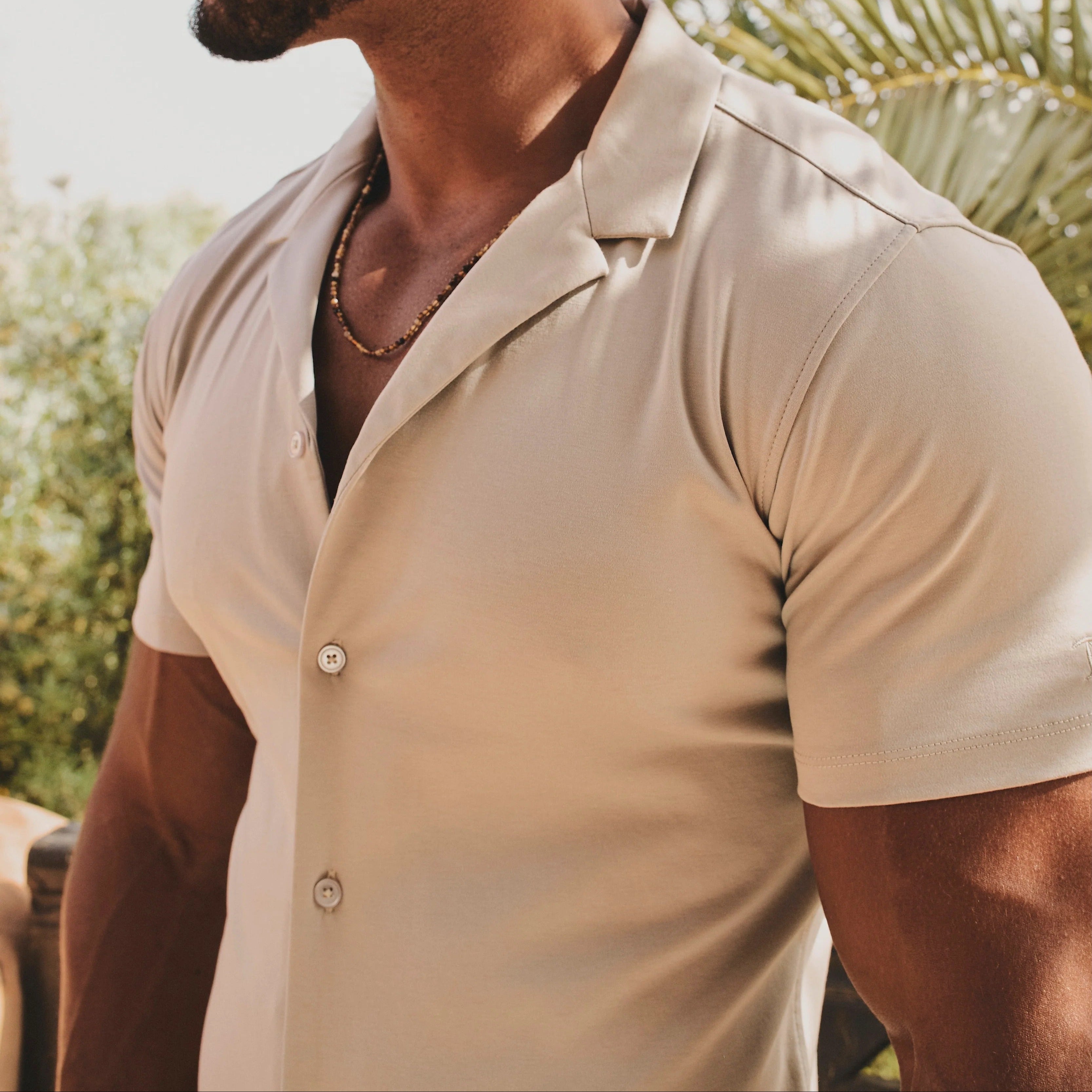 Open Collar Shirt