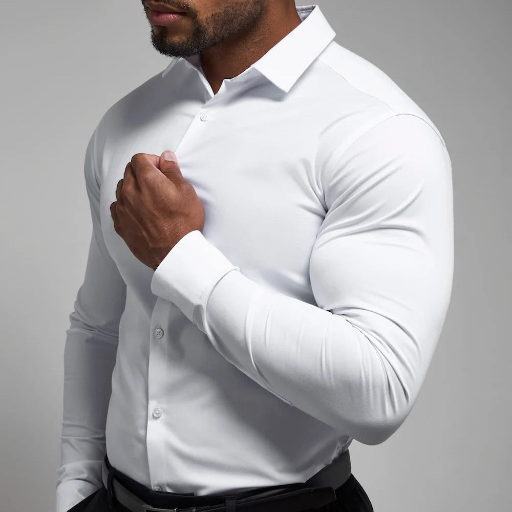 White Sports Shirt