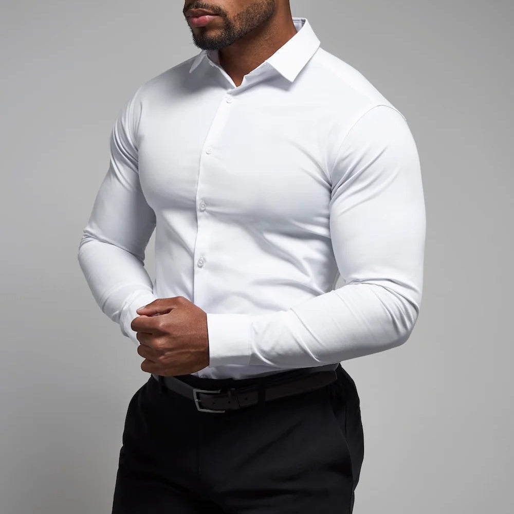 White Sports Shirt